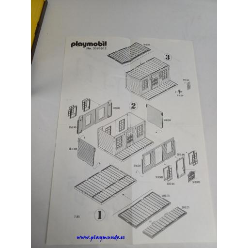 PLAYMOBIL 3461 SALOON OESTE WESTERN  (AÑO 1983 - 1993 ) [6]