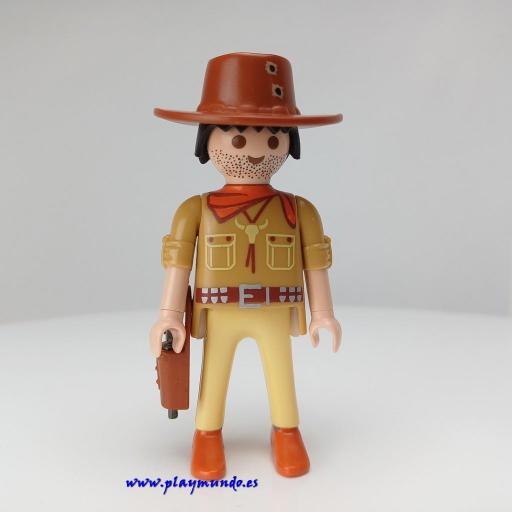 PLAYMOBIL  OESTE WESTERN VAQUERO BANDIDO  MOD038