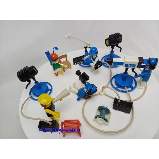 PLAYMOBIL 3531 ESTUDIO DE TELEVISION (AÑO 1979 - 1985) [1]