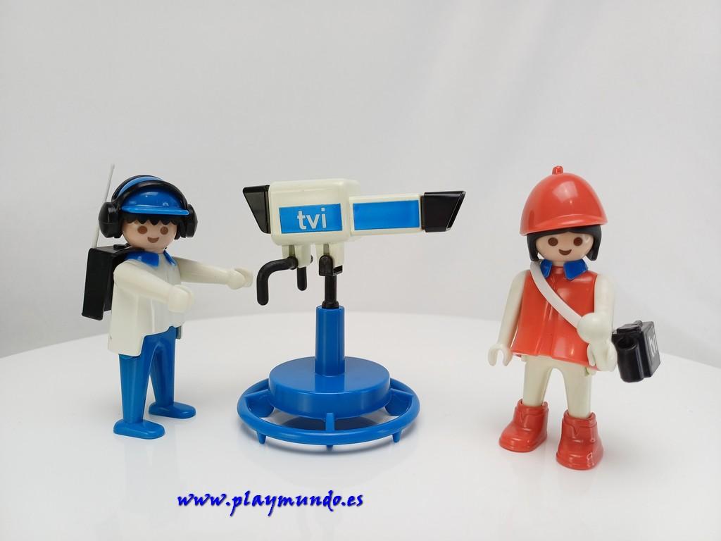 PLAYMOBIL 3571 REPORTERA CON CAMARA (AÑO 1979 - 1985)