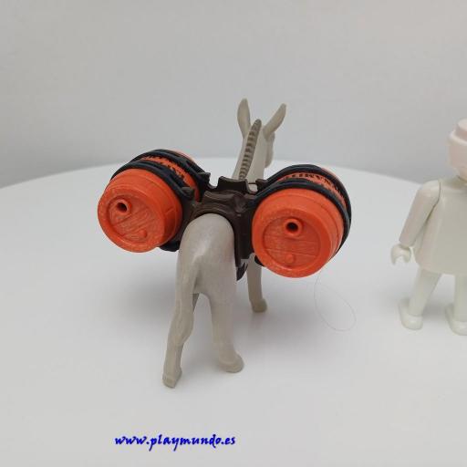 ​PLAYMOBIL ASNO BURRO CON CARGA ANIMALES [1]