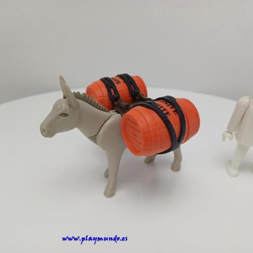 ​PLAYMOBIL ASNO BURRO CON CARGA ANIMALES [2]