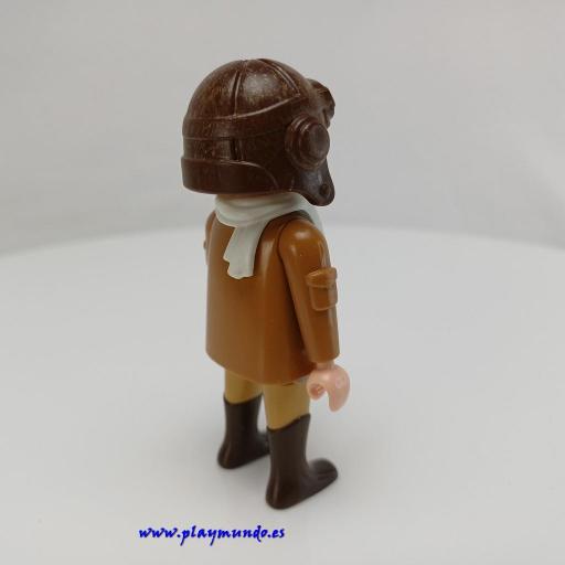 PLAYMOBIL MUÑECO CLICK  PILOTO AVION [1]