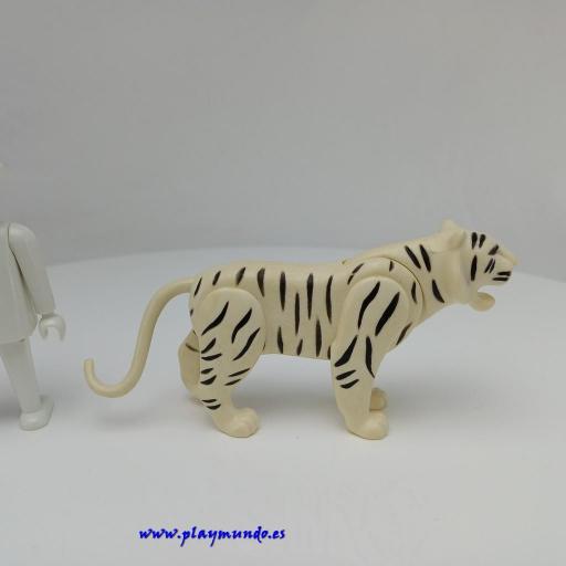 PLAYMOBIL TIGRE BLANCO  ANIMALES [0]