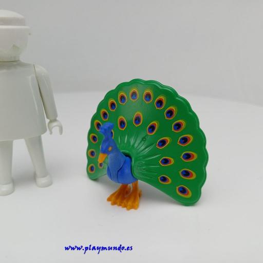 PLAYMOBIL PAVO REAL ANIMALES AVES