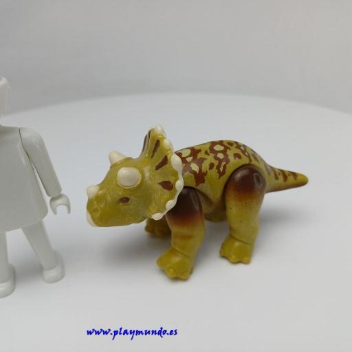 PLAYMOBIL CRIA DE TRICERATOPS DINOSAURIO PEQUEÑO  [1]