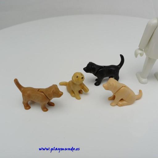 PLAYMOBIL CACHORROS PERROS ANIMALES  mod0089 [0]