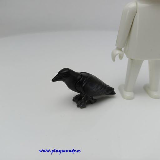 PLAYMOBIL CUERVO ANIMALES AVES AA