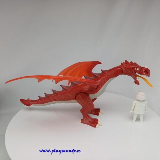 PLAYMOBIL DRAGON ROJO MOD060