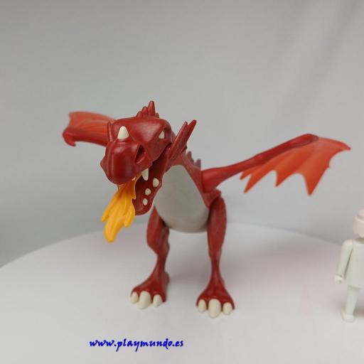 PLAYMOBIL DRAGON ROJO MOD060 [3]