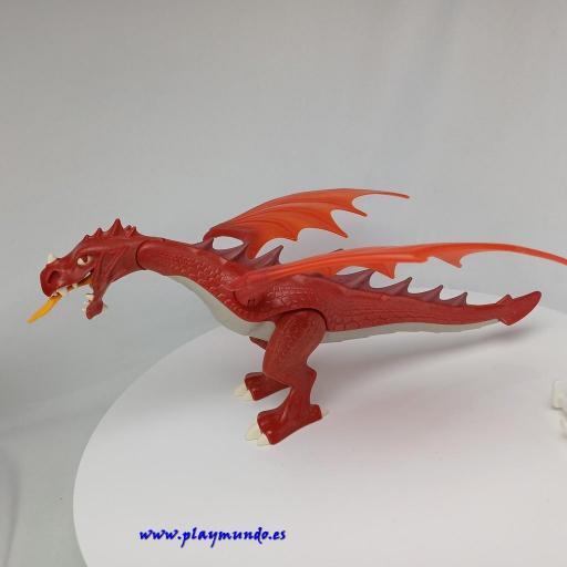 PLAYMOBIL DRAGON ROJO MOD060 [4]