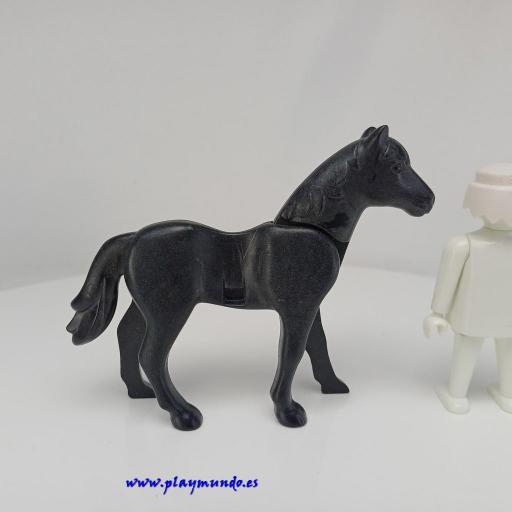 PLAYMOBIL CABALLO NEGRO mod058 [1]
