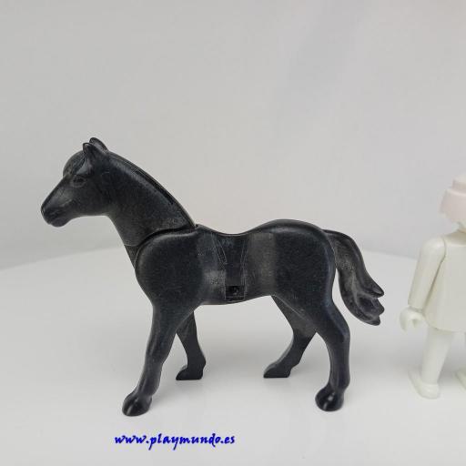 PLAYMOBIL CABALLO NEGRO mod058