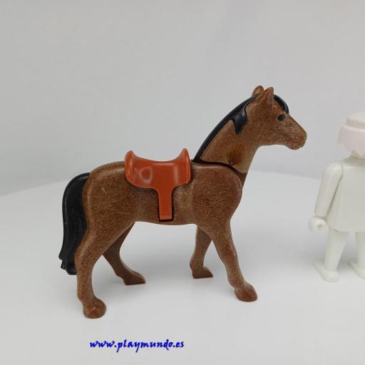 PLAYMOBIL CABALLO MARRON mod068 [1]