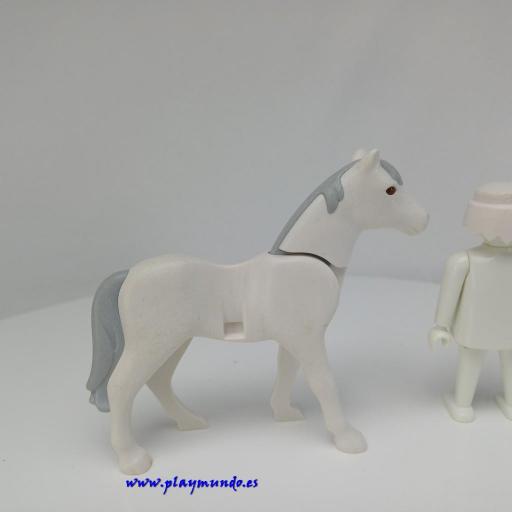 PLAYMOBIL CABALLO BLANCO mod0593 [1]