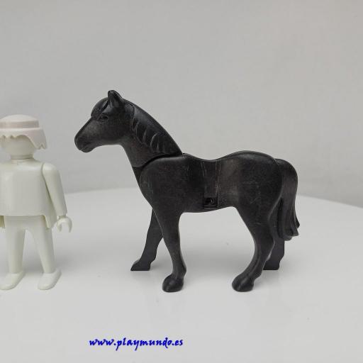 PLAYMOBIL CABALLO NEGRO mod060