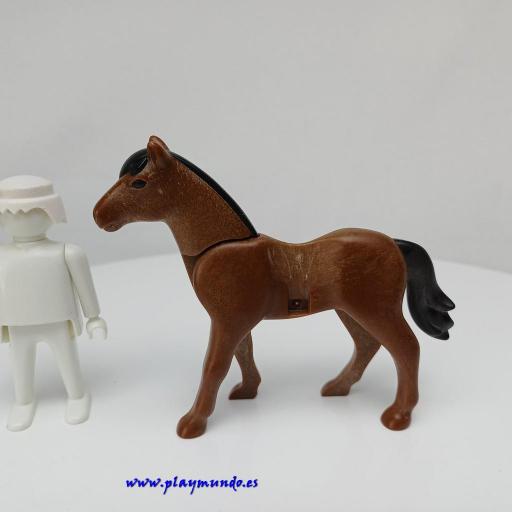PLAYMOBIL CABALLO MARRON mod0685 [1]