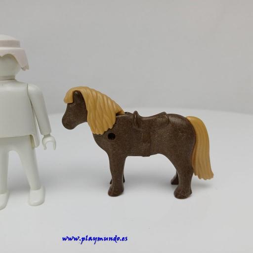 ​PLAYMOBIL PONY CABALLO ANIMALES MOD014 [0]