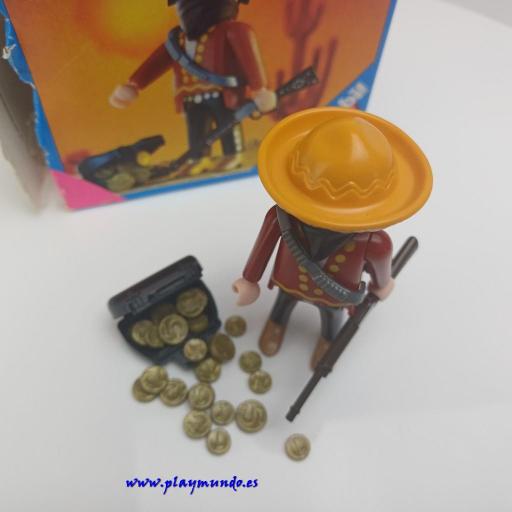 PLAYMOBIL  4544 ESPECIAL BANDIDO VAQUERO OESTE WESTERN (AÑO 1997) [2]