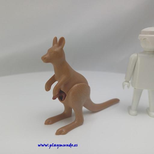 PLAYMOBIL CANGURO CON CRIA   ANIMALES