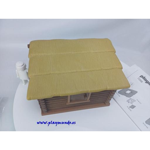 PLAYMOBIL 7098 CABAÑA CASA (año 1997) [1]