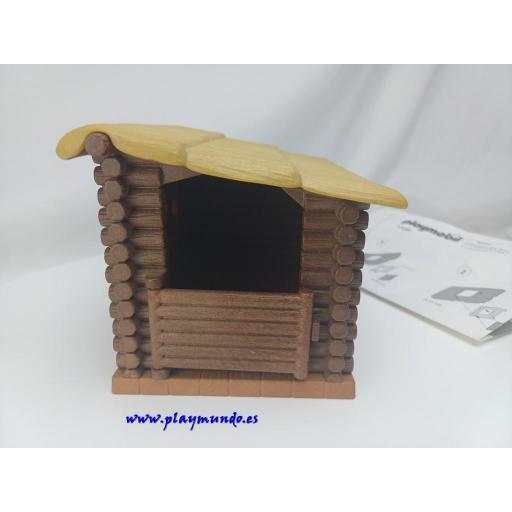PLAYMOBIL 7098 CABAÑA CASA (año 1997) [2]