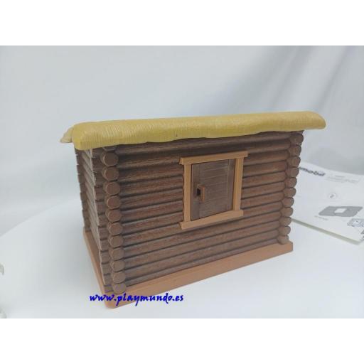 PLAYMOBIL 7098 CABAÑA CASA (año 1997) [3]