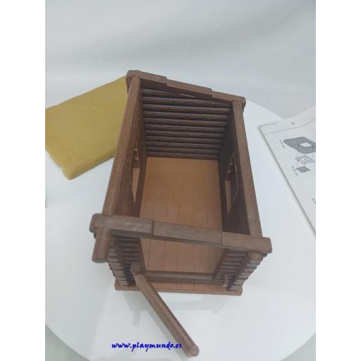 PLAYMOBIL 7098 CABAÑA CASA (año 1997) [5]