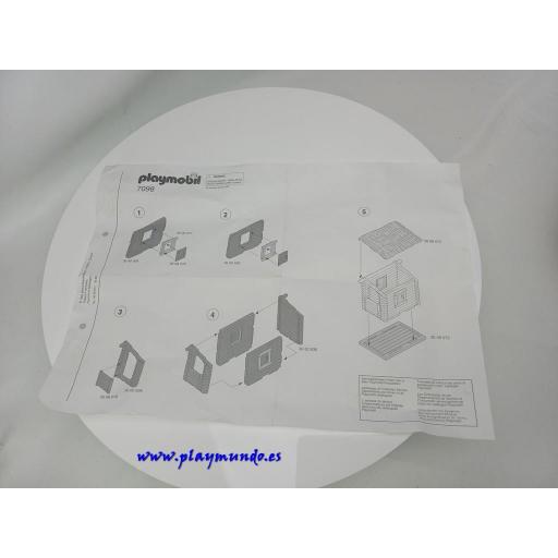 PLAYMOBIL 7098 CABAÑA CASA (año 1997) [6]