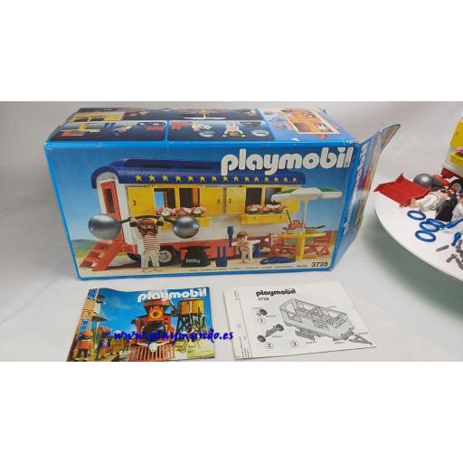 PLAYMOBIL 3728 REMOLQUE CIRCO DEL FORZUDO  (AÑO 1994) [5]