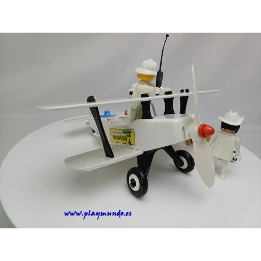 PLAYMOBIL 3276  BIPLANO SAFARI NGORONGORO (AÑO 1981) [5]