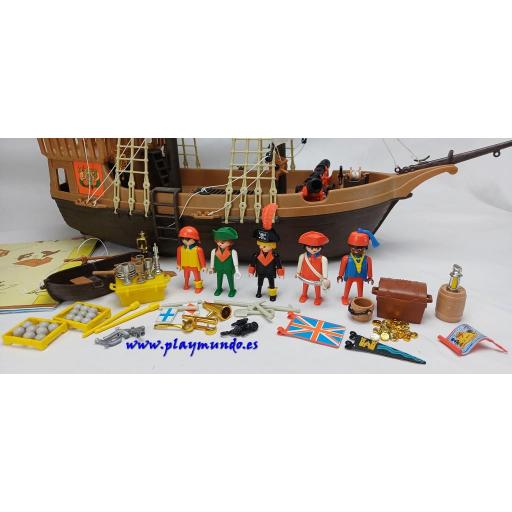 PLAYMOBIL 3550 BARCO PIRATA (1978 -1991) [1]