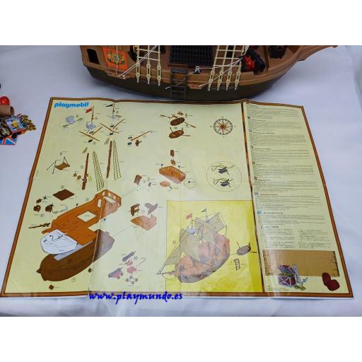 PLAYMOBIL 3550 BARCO PIRATA (1978 -1991) [2]