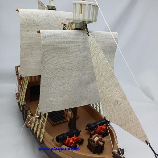 PLAYMOBIL 3550 BARCO PIRATA (1978 -1991) [5]