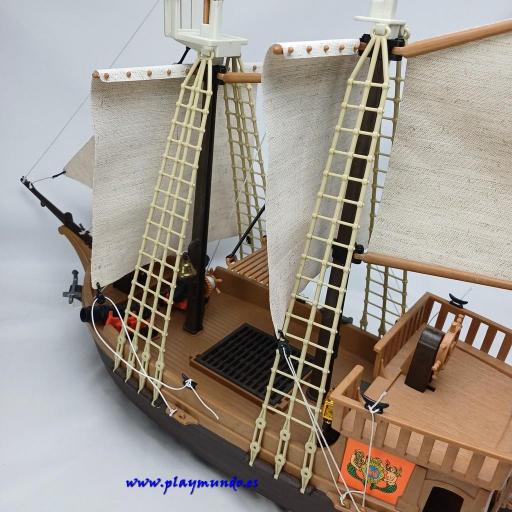 PLAYMOBIL 3550 BARCO PIRATA (1978 -1991) [7]