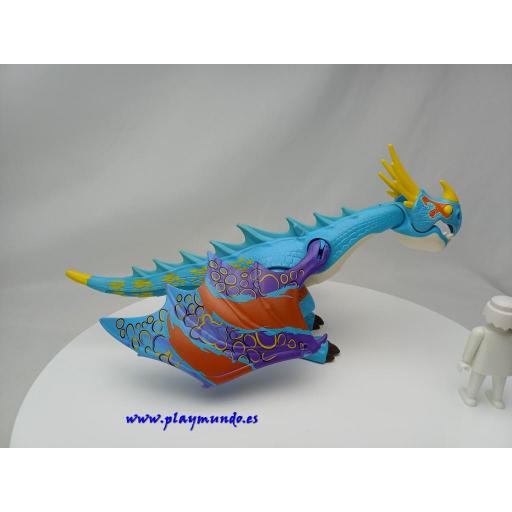 PLAYMOBIL DRAGON AZUL MOD061 [4]