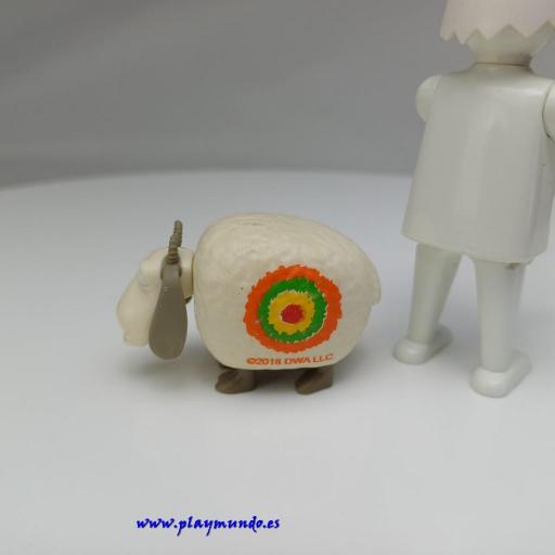 PLAYMOBIL OVEJA ANIMALES GRANJA DRAGONS [1]