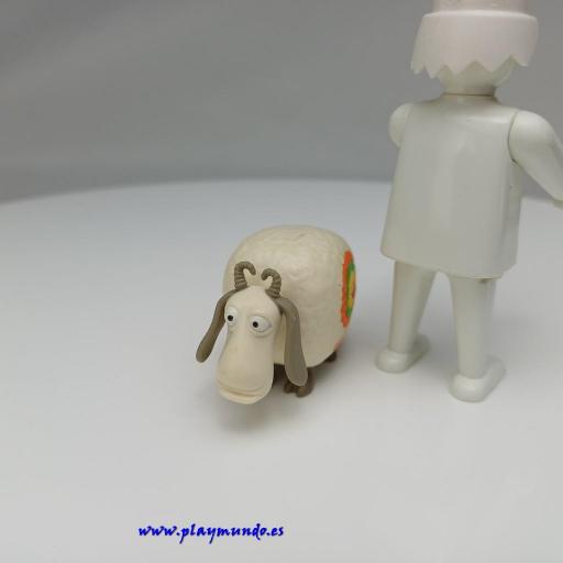 PLAYMOBIL OVEJA ANIMALES GRANJA DRAGONS [2]