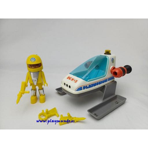 PLAYMOBIL 3509 NAVE PLAYMOSPACE (AÑO 1980 - 1989)