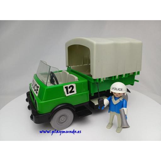 PLAYMOBIL 3233 CAMION DE POLICIA  (AÑO 1976 - 1978)