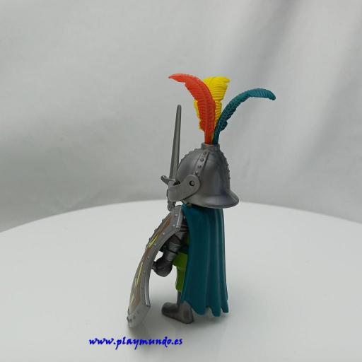 PLAYMOBIL GUERRERO CABALLERO MEDIEVAL MUÑECO CLICK  MOD1034 [1]