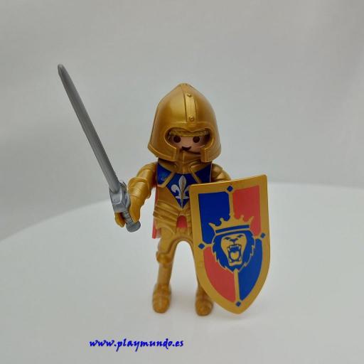 PLAYMOBIL GUERRERO CABALLERO MEDIEVAL MUÑECO CLICK  MOD3008