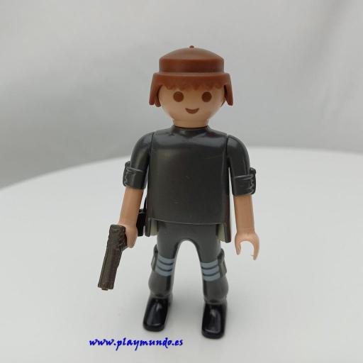 PLAYMOBIL MUÑECO CLICK AGENTE MOD715