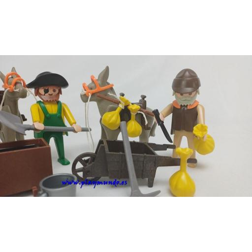 PLAYMOBIL 3747 BUSCADORES DE ORO OESTE (AÑO 1987 - 1994) [2]