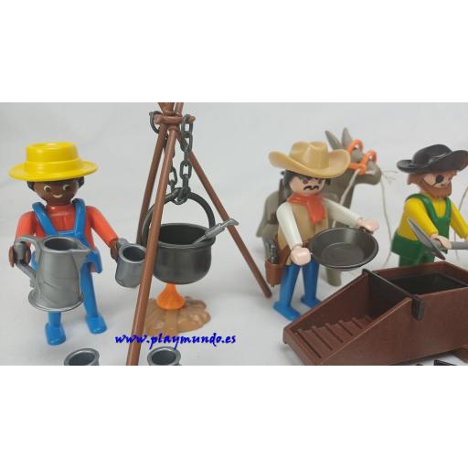 PLAYMOBIL 3747 BUSCADORES DE ORO OESTE (AÑO 1987 - 1994) [3]