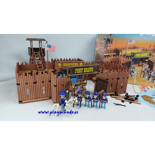 PLAYMOBIL 3773 FORT BRAVO OESTE WESTERN (VERSION 2 AÑO 1992- 1993) [1]