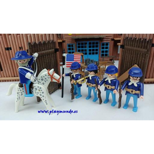PLAYMOBIL 3773 FORT BRAVO OESTE WESTERN (VERSION 2 AÑO 1992- 1993) [2]