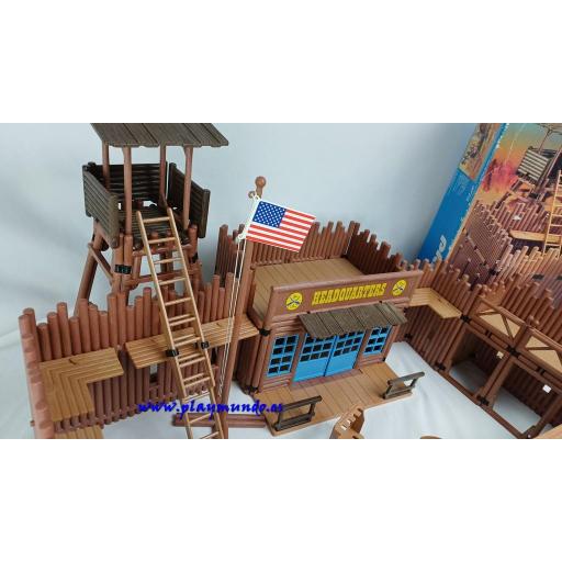 PLAYMOBIL 3773 FORT BRAVO OESTE WESTERN (VERSION 2 AÑO 1992- 1993) [3]