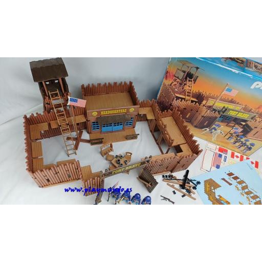 PLAYMOBIL 3773 FORT BRAVO OESTE WESTERN (VERSION 2 AÑO 1992- 1993) [4]