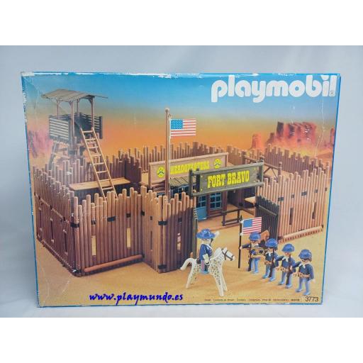 PLAYMOBIL 3773 FORT BRAVO OESTE WESTERN (VERSION 2 AÑO 1992- 1993) [6]